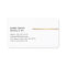 Minimalist Elegant White Copper Line Attorney