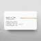 Minimalist Elegant White Copper Line Attorney