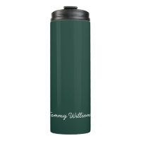 Minimalist Emerald Green Professional Simple