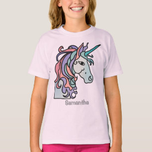 minimalist emotional and beautiful unicorn  T-Shirt