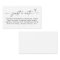Minimalist Enclosure Card | Just A Note Card