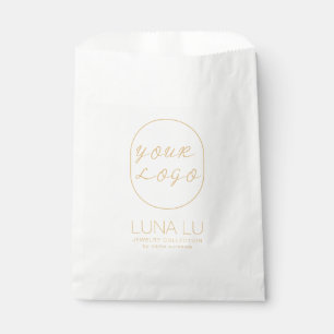 Minimalist Envelope Logo Shipping Paper Bag