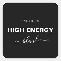 Minimalist Essential Oil Blend Black Roller Bottle