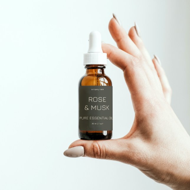 Minimalist Essential Oil Labels / Dropper bottle (Creator Uploaded)