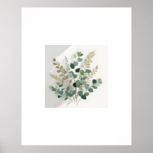Minimalist Eucalyptus Botanical Poster – 3 of 3