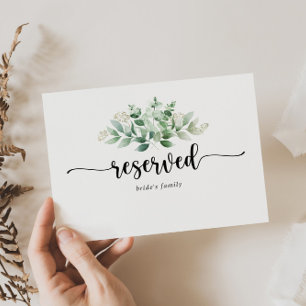 Minimalist Eucalyptus Redding Reserved 