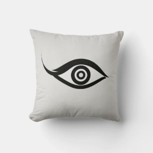 "Minimalist Eye Logo Pillow" Cushion