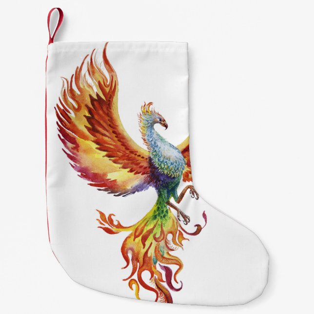 Minimalist Fashion Woman, Black Line Graphics. Small Christmas Stocking (Front)