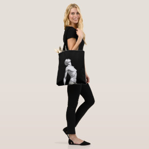 Minimalist Female Android Aesthetic Art - Bold Fut Tote Bag