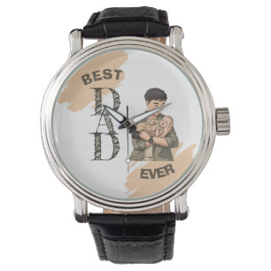 Minimalist First Father’s Day Anime Style Watch