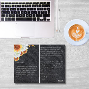 Minimalist Floral Thank You Card