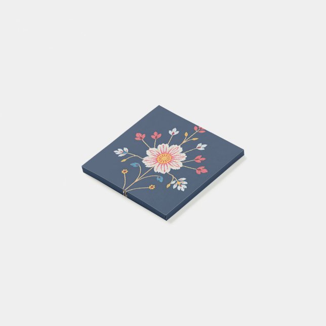 Minimalist Flower  Post-it Notes (Angled)