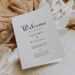 Minimalist Folded Wedding  Programme<br><div class="desc">This minimalist folded wedding program is perfect for a rustic wedding. The design features a beautiful black font in a white background to embellish your event.

Include a quote or short message,  order of service,  wedding party and thank you message.</div>