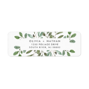 Minimalist Foliage Wedding