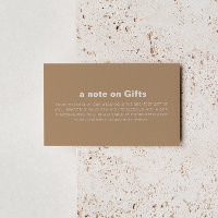 Minimalist Formal Brown Wedding Wishing Well  