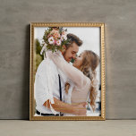 Minimalist Frame Personalised Foil Prints<br><div class="desc">Simple Frame and Custom Photo design.</div>