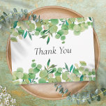 Minimalist Fresh Leaves Business Thank You Postcard<br><div class="desc">Elegant business thank you postcard. A perfect way to say thank you to your customers and clients. This modern design is ideal for a wide range of businesses including spas salons hair and makeup stylists boutiques beauticians to name a few.</div>