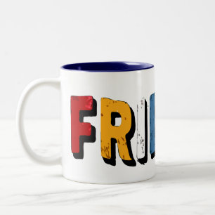 Minimalist "FRIENDS" Mug Design