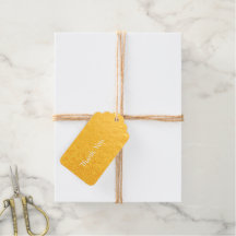 Minimalist Full Real Gold Foil Elegant Thank you