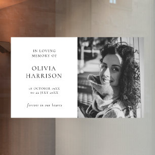 Minimalist Funeral   Modern Celebration of Life