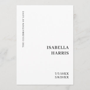 Minimalist Funeral Service Design Programme