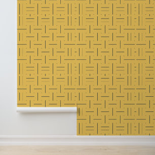 Minimalist Geometric Grid: A Modern Pattern Wallpaper