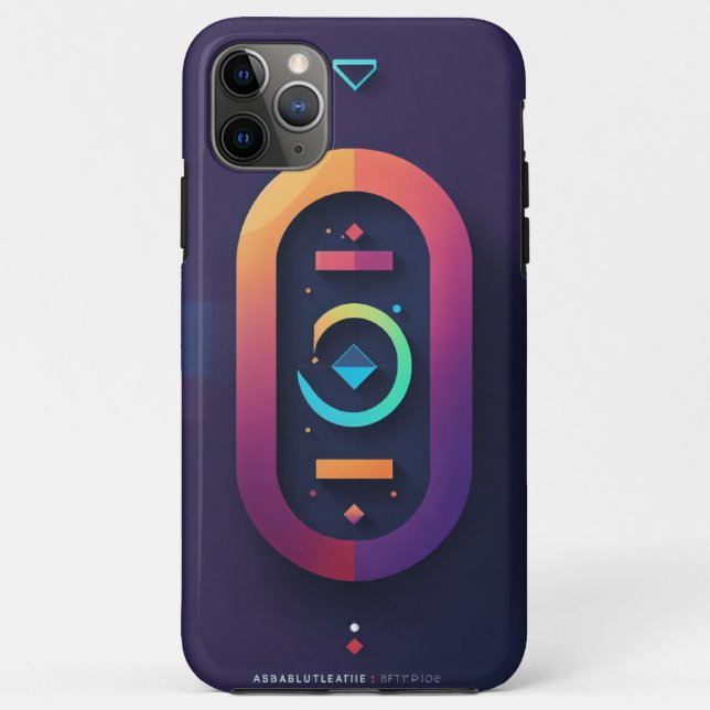 Minimalist Geometric Logo: AbsolutelyRelative Case-Mate iPhone Case (Back)