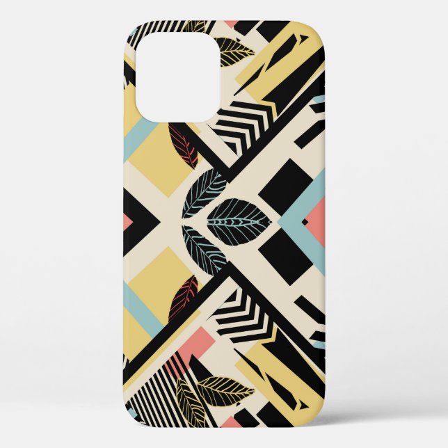 Minimalist Geometric: Pattern Design Case-Mate iPhone Case (Back)
