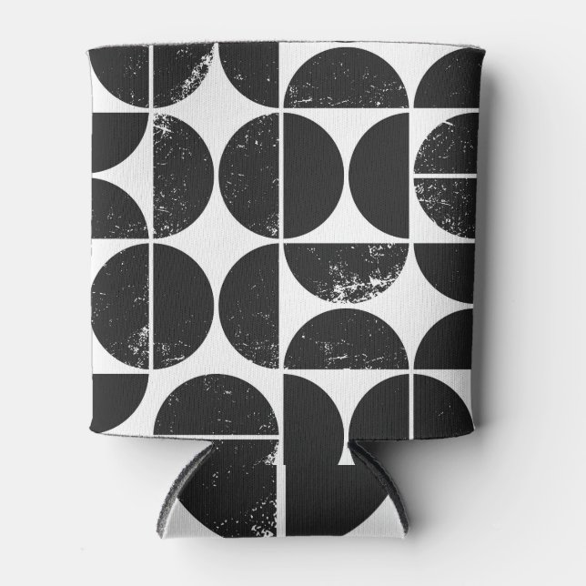 Minimalist geometric: Scandinavian semicircles. Can Cooler (Front)