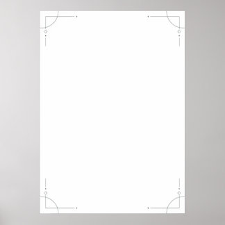 Minimalist Geometric Wedding Seating Chart