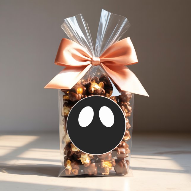  Minimalist Ghost Face Halloween Sticker (Creator Uploaded)