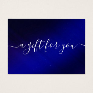 Minimalist Gift Certificate for Small Business