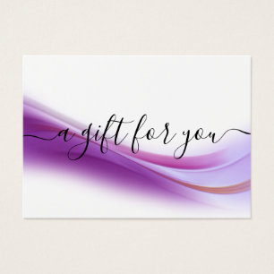 Minimalist Gift Certificate for Small Business