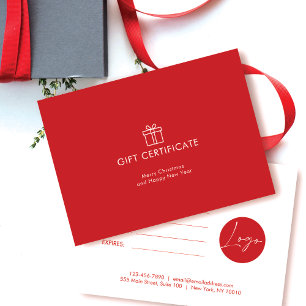 Minimalist Gift Voucher