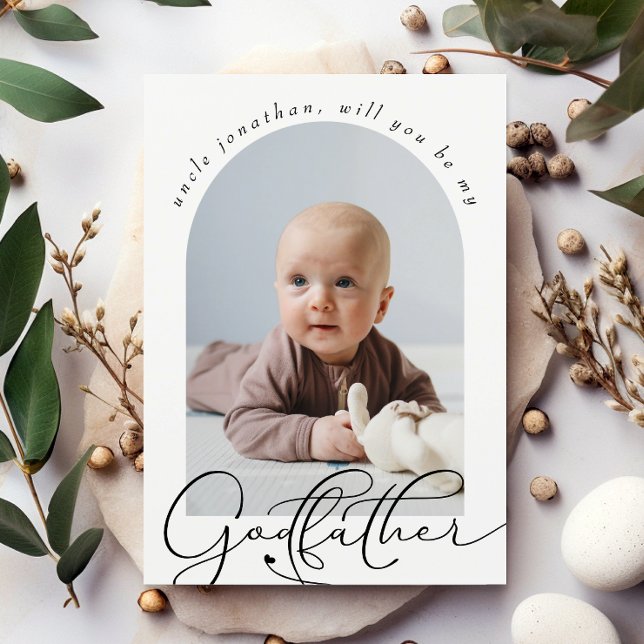 Minimalist Godfather Proposal Photo (Creator Uploaded)