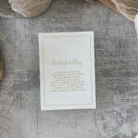 Minimalist Gold Baby Shower Books for Baby Enclosure Card<br><div class="desc">This minimalist gold baby shower books for baby enclosure card is perfect for a simple baby shower. The modern romantic design features classic gold and white typography paired with a rustic yet elegant calligraphy with vintage hand lettered style. Customisable in any colour. Keep the design simple and elegant, as is,...</div>