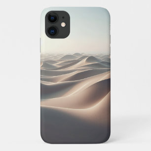 Minimalist Golden Sand Dunes Art Modern Aesthetic Case-Mate iPhone Case