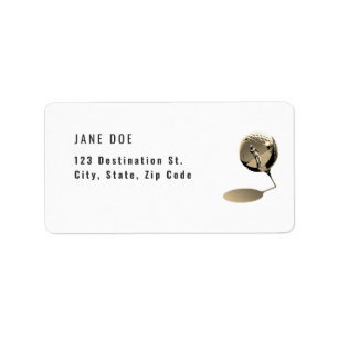 Minimalist Golf Coach Academy Sepia ver Label