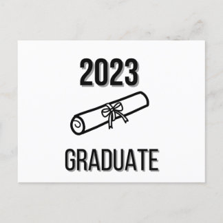 minimalist Graduation Invitation