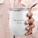 Minimalist Grandma EST 2025 | Personalised Gift<br><div class="desc">Celebrate the special moment she becomes a grandmother with the Minimalist Grandma EST 2025 collection — a timeless and elegant gift series designed for first-time grandmas. Featuring clean modern typography and customisable “EST” year, this collection includes mugs, T-shirts, pillows, espresso cups, tumblers, and more. Perfect for baby announcements, pregnancy reveals,...</div>