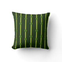 Minimalist Green Geometric Dots and Stripes