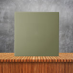 Minimalist Green Plain Solid Colour Ceramic Tile<br><div class="desc">Minimalist Green  Plain Solid Colour Kitchen and Bathroom</div>