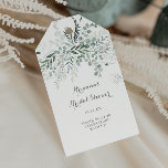 Minimalist Greenery Eucalyptus Bridal Shower Gift Tags<br><div class="desc">These minimalist greenery eucalyptus bridal shower gift tags are perfect for a rustic wedding shower. The design features watercolor elegant green eucalyptus leaves.</div>
