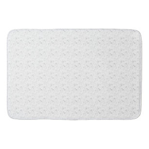 Minimalist Grey Bath Mat Luxe Spa Bathroom