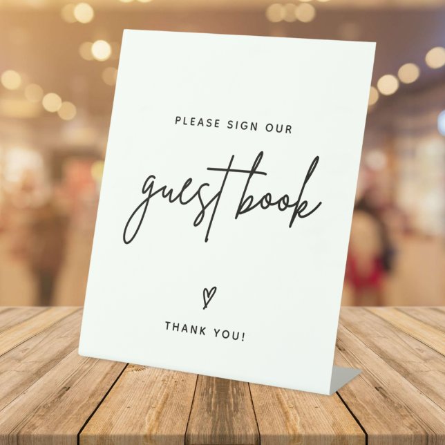 Minimalist Guestbook Wedding | Sign Our Guestbook (Creator Uploaded)
