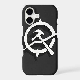 Minimalist Hammer and Sickle - Black & White