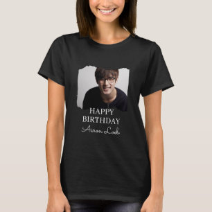 Minimalist Happy Birthday T-Shirt