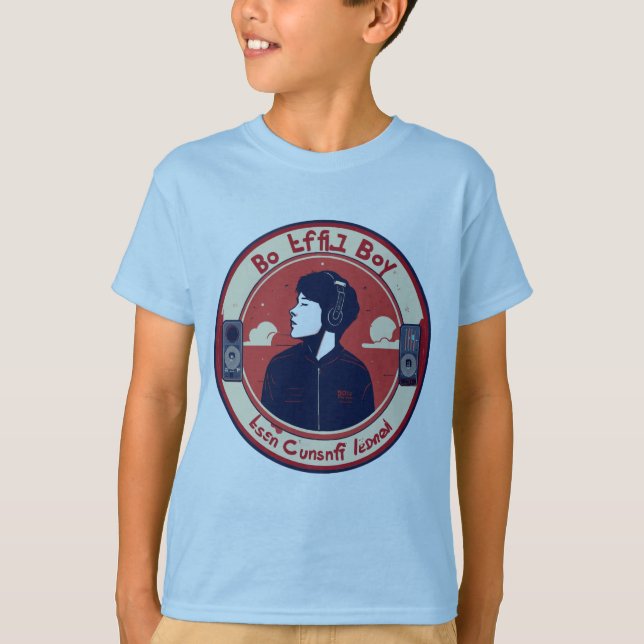  Minimalist Headphone Harmony T-Shirt (Front)