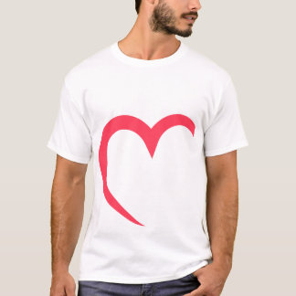 💝 Minimalist Heart T-Shirt - Perfect for Valentin