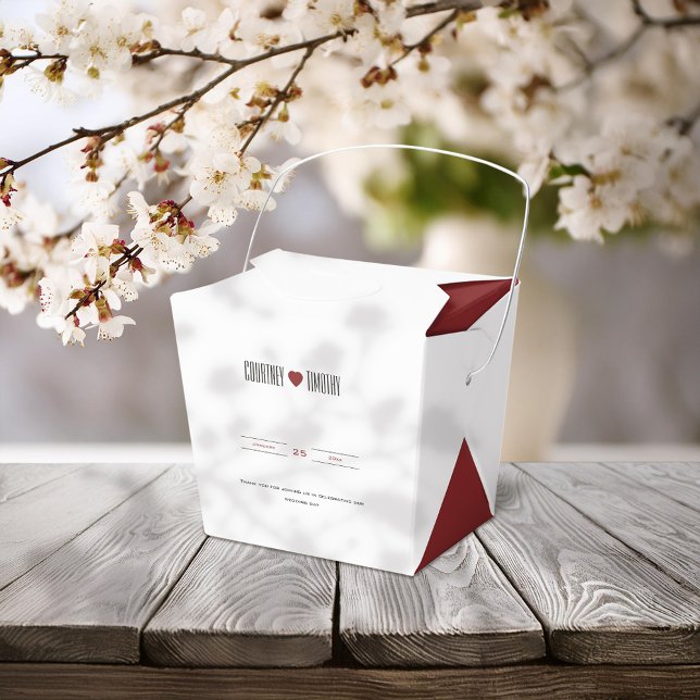 Minimalist Heart Wedding Favour Box (Creator Uploaded)